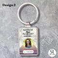 Memorial Angel Keychain: Keep Your Loved One Close, Remembrance Gift, Sympathy Token