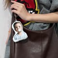 Custom Face or Pet Keychain – Funny Pop-Out Mouth + Squeaky Sound | Personalized Photo Keychain Gift | Quirky gift | Best friend gag gift
