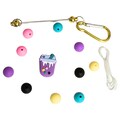 DIY Bubble Tea Keychain Kit – Create Your Own Cute Boba Charm!