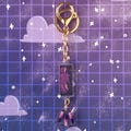 Chibi Kawaii Tokyo Baddie Keychain - Cute Acrylic Accessory for Bags, Keys, Pencil Cases