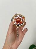 Football Badge Reels, Nurse Badge Reel, RN Badge Reels, Badge Reel, Badge Reels, Nurse Badges, Retractable Badge Reel, Football Badge Reel