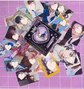 Mini Fanmade T.X.T cards/ K-pop mini photocard book keychain w/ 7 Unofficial cards included.