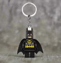 Batman Custom Keychain - Custom Brick Compatible Figure