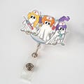 Phlebotomist Halloween Badge Reel, Funny Phlebotomy Tech ID Clip, ER Nurse Badge, Medical Lab Tech Halloween Gifts