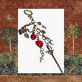 Medieval Inspired Bag Charm / Keychain