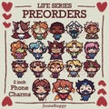 PREORDER READ DESCRIPTION - Life Series / Hermitcraft Phone Charms
