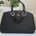 Statement Garland with Chunky Tortoise Chain Links for Purses/ Handbags