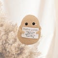 Happy Popo Potato – Pocket Hug Lucky Charm Potato | Motivational Gift & Lucky Charm Gift for Women Men Encouragement
