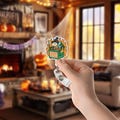 Opossum Dumpster Fire Badge Reel – Funny Retractable ID Holder with Quote ‘The Horrors Persist But So Do I’ for Work, School, Halloween