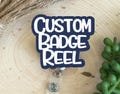 Custom Badge Reel, Custom Badge Reel For Work Id Badge, Custom Logo Badge, Teacher Gift, Nurse Badge Holder, Create Your Own Badge Reel
