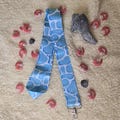 Sparkling Ocean Waves Lanyard