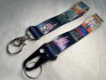 Custom Photo Wristlet with Black Carabiner Clip or Swivel Clasp