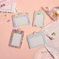 Custom Star ID Card Holder,Celestial Theme,Colorful Star Pattern,Leather Badge Sleeve for Nurse,Teacher,Student,Fashion Gift,Work Accessory