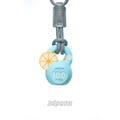 3DPUNK Summer Lemon Kettlebell Keychain | Creative Fitness Bag Pendant | 3D Printed PLA Accessory | Fun Sports Gift
