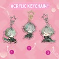 Anime Acrylic Keychain | Cute Double-Sided Charm | Kawaii Key Ring Gift for Fans