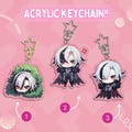 Anime Acrylic Keychain | Cute Double-Sided Charm | Kawaii Key Ring Gift for Fans