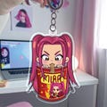 Mira Rumi Zoey Keychain, Kpop Keychain, Acrylic Demon Hunters Key Holder, Anime Keychain, Huntrix Key Holder, Huntrix Charm, School Keychain