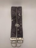 Celestial Wristlet Keychain, Moon and Stars Wristlet, Don’t Forget to Say Goodbye Mystical Keychain, Cosmic Keychain, Night Sky Wristlet