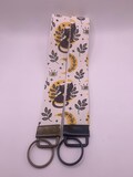 Black Cats Key Wristlet, Moonlit Familiar Glow Wristlet, Handmade Womens Wristlet, Car Key Wristlet, Mystical Eye Wristlet