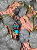 Mama Keychain, Mama Beaded Keychain, Mama Bar Keychain