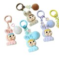 Cute Crybaby Mini Flocking Keychain Pop Mart Inspired Kawaii Collectible Preorder Cute Charm