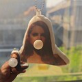 Personalize Lana Del Rey Keychain Bubble Gum,Cool Fun Unique Cute Lana Del Rey Flocking Keyring,Gifts For Her Backpack Tally