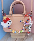 Hello Kitty Personalized Name Tag Keychain: Bag Charm, Birthday Gift