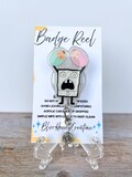 Doodle Bob Baby Reel, Labor and Delivery Badge Reel, Mother Baby Nurse Badge Holder, Gift for OB, Doula Badge Reel, Gift for Midwife